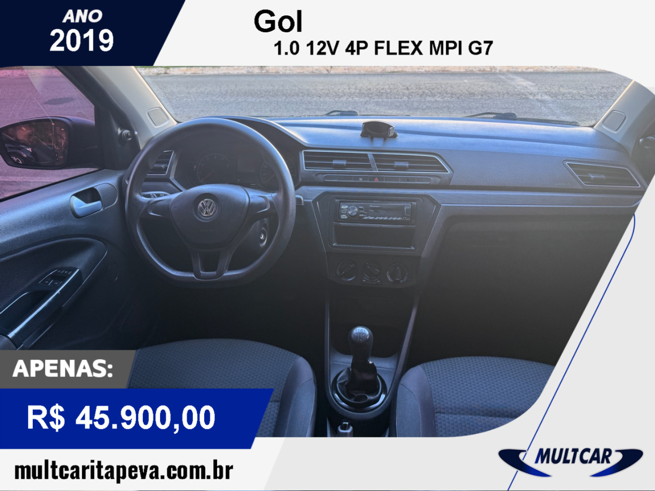 Gol 1.0 12V 4P FLEX MPI G7