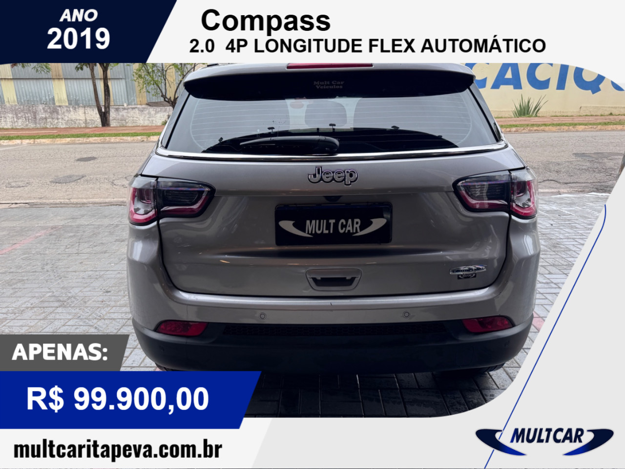 Compass 2.0 16V 4P LONGITUDE FLEX AUTOMÁTICO