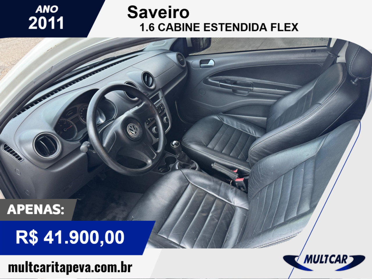 Saveiro 1.6 CABINE ESTENDIDA FLEX