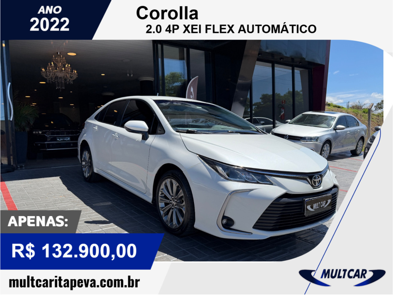 Corolla 2.0 16V 4P XEI FLEX AUTOMÁTICO