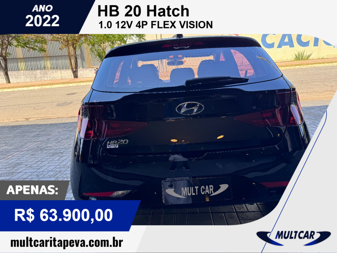 HB 20 Hatch 1.0 12V 4P FLEX VISION