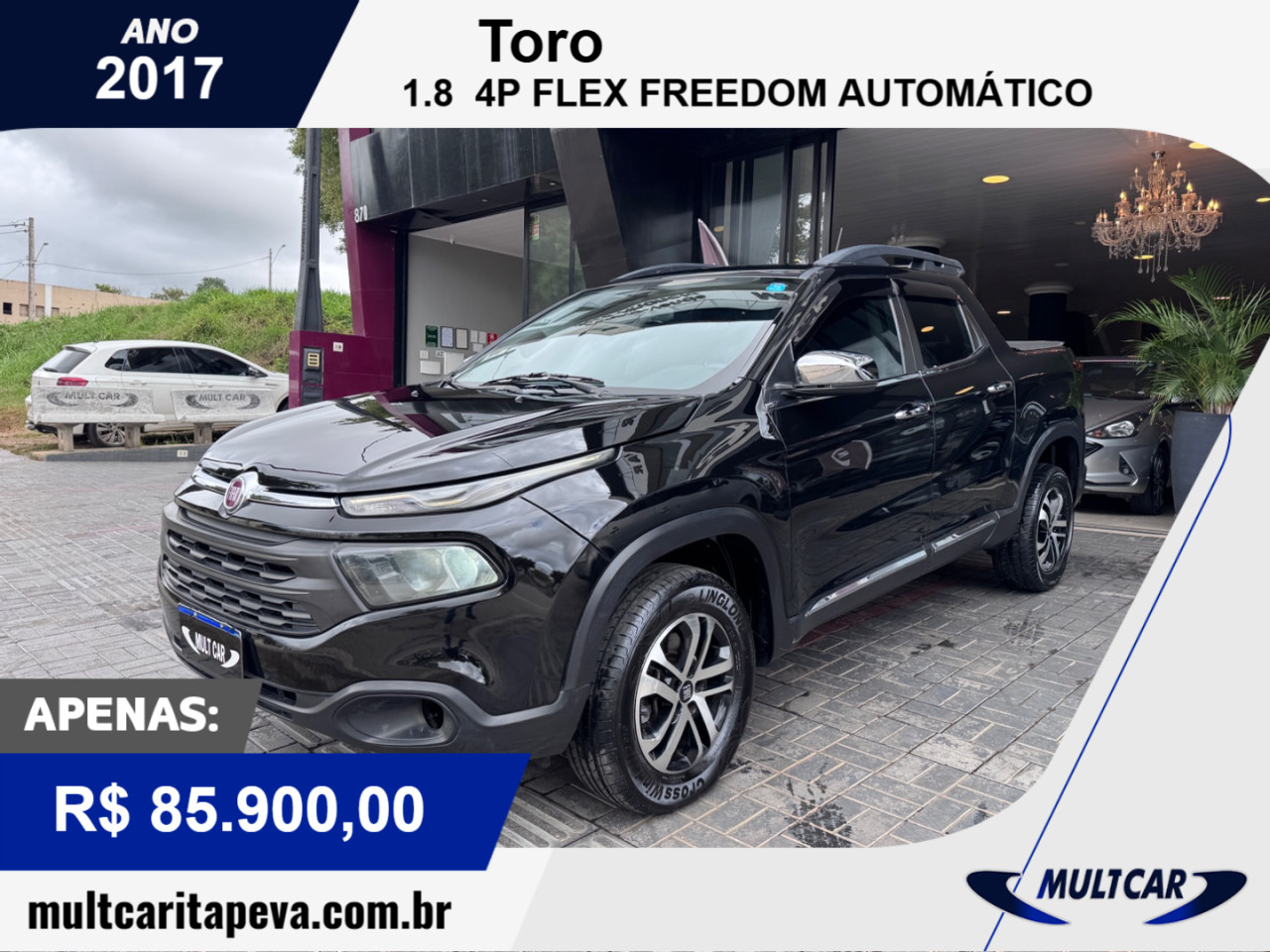 Toro 1.8 16V 4P FLEX FREEDOM AUTOMÁTICO
