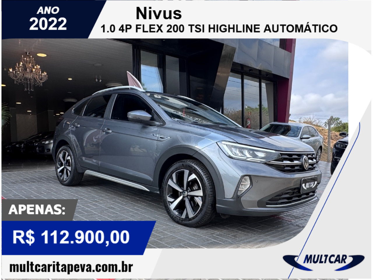 Nivus 1.0 4P FLEX 200 TSI HIGHLINE AUTOMÁTICO