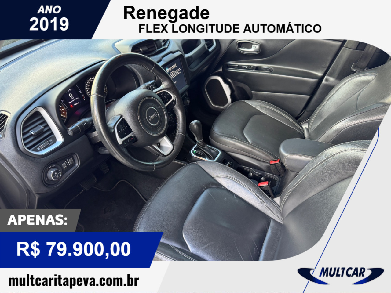 Renegade 1.8 16V 4P FLEX LONGITUDE AUTOMÁTICO