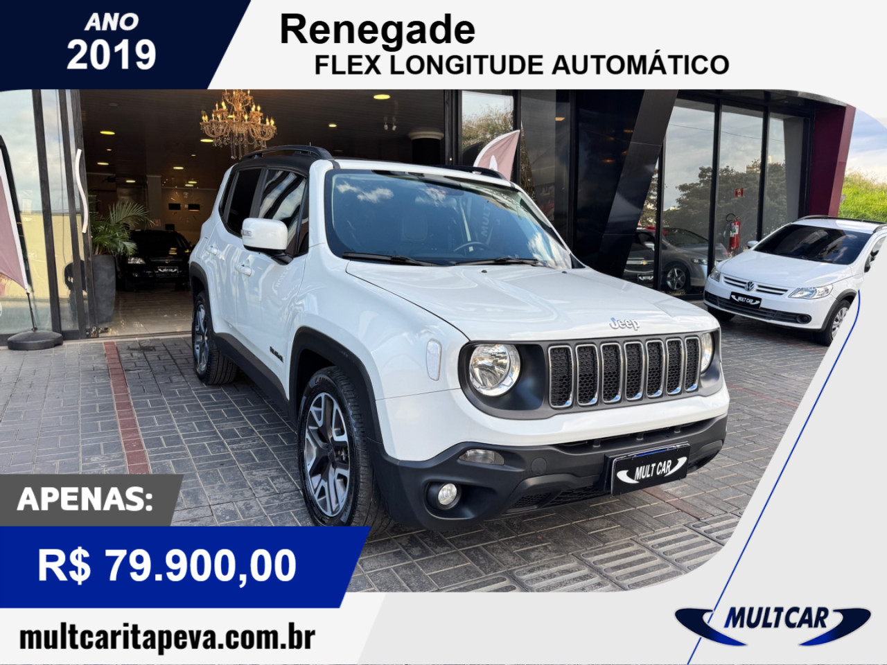 Renegade 1.8 16V 4P FLEX LONGITUDE AUTOMÁTICO