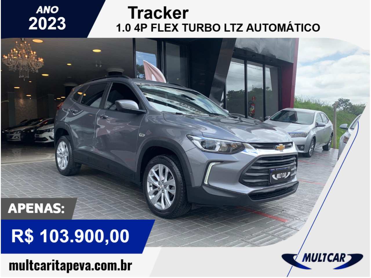 Tracker 1.0 4P FLEX TURBO LTZ AUTOMÁTICO