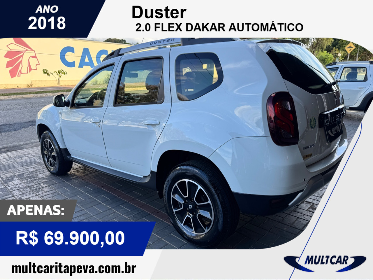 Duster 2.0 16V 4P FLEX DAKAR AUTOMÁTICO
