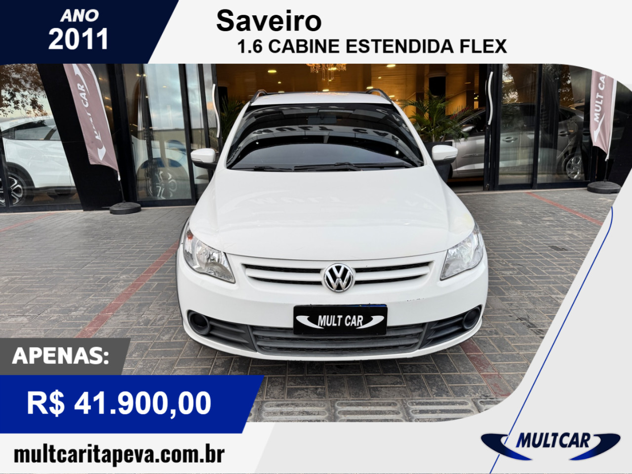 Saveiro 1.6 CABINE ESTENDIDA FLEX