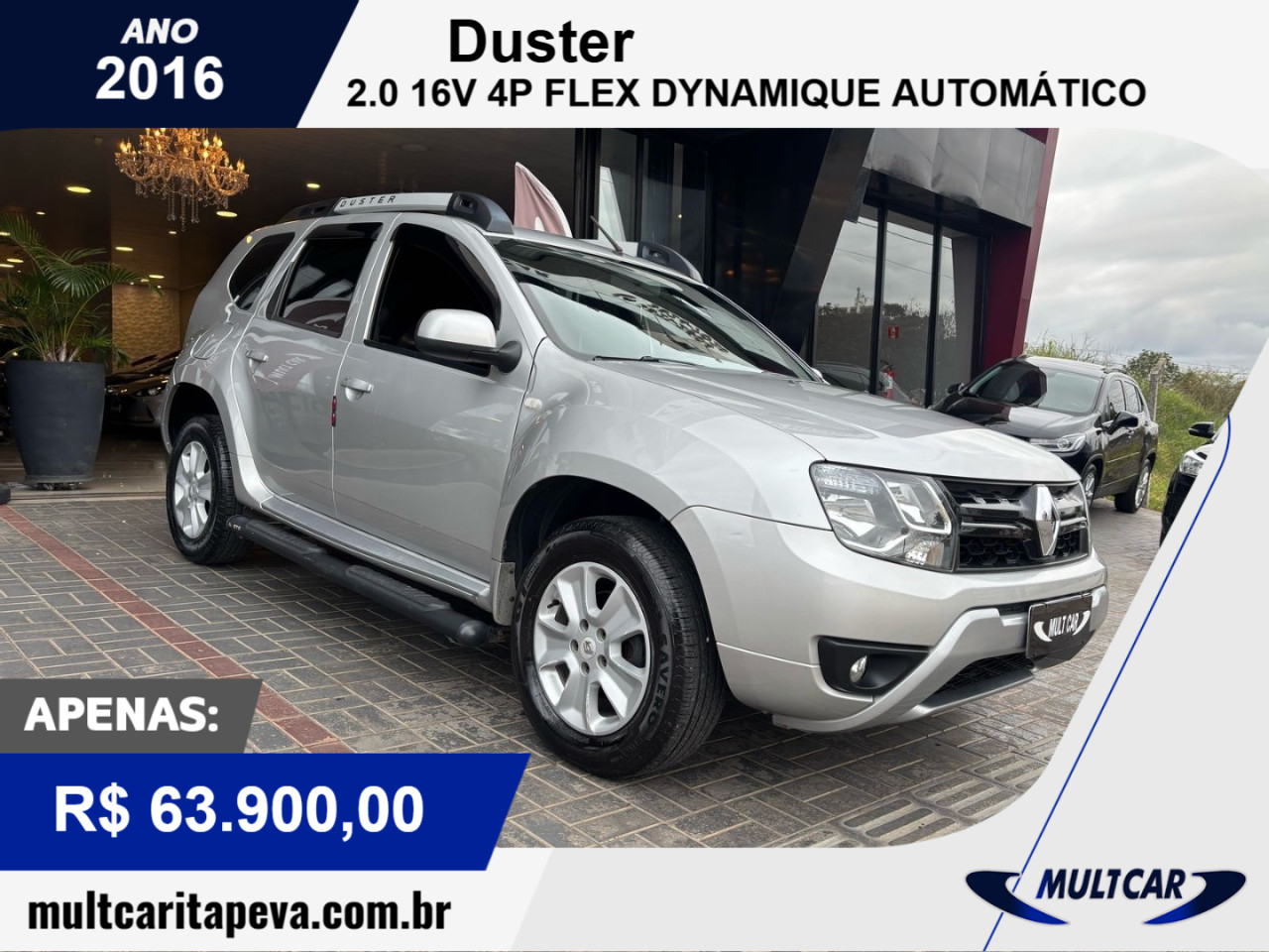 Duster 2.0 16V 4P FLEX DYNAMIQUE AUTOMÁTICO