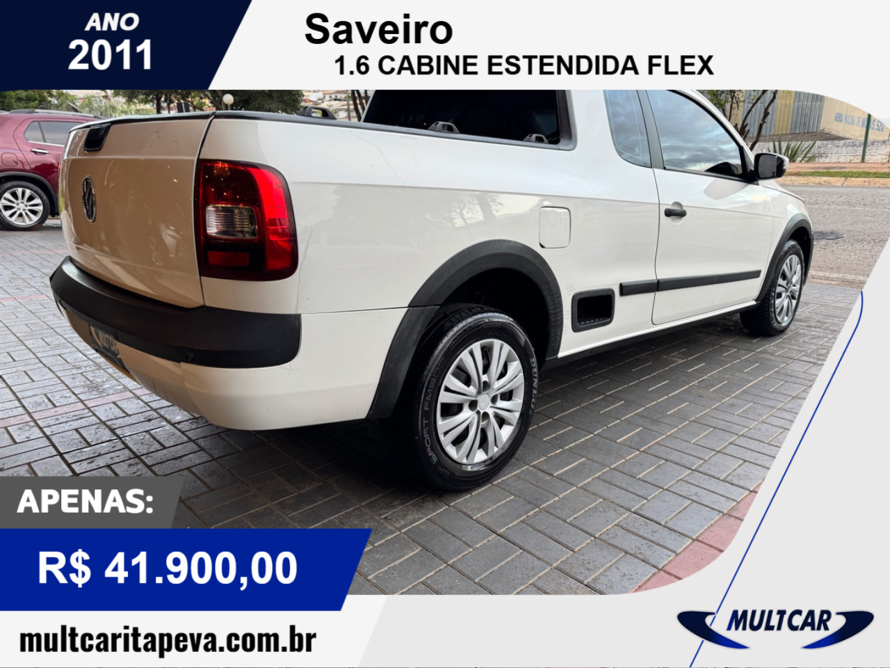 Saveiro 1.6 CABINE ESTENDIDA FLEX