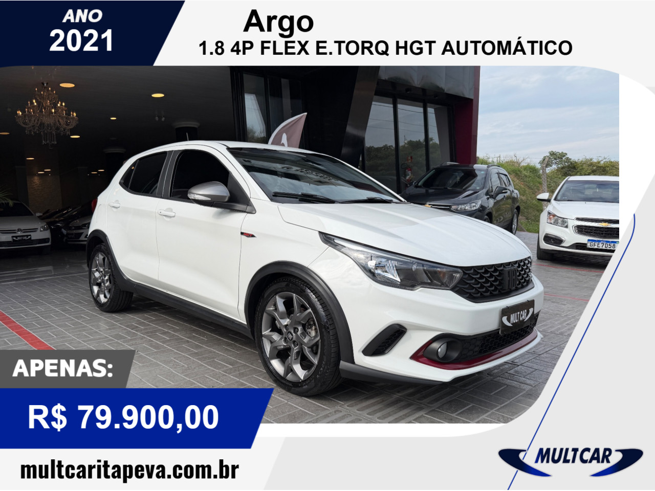 Argo 1.8 4P FLEX E.TORQ HGT AUTOMÁTICO