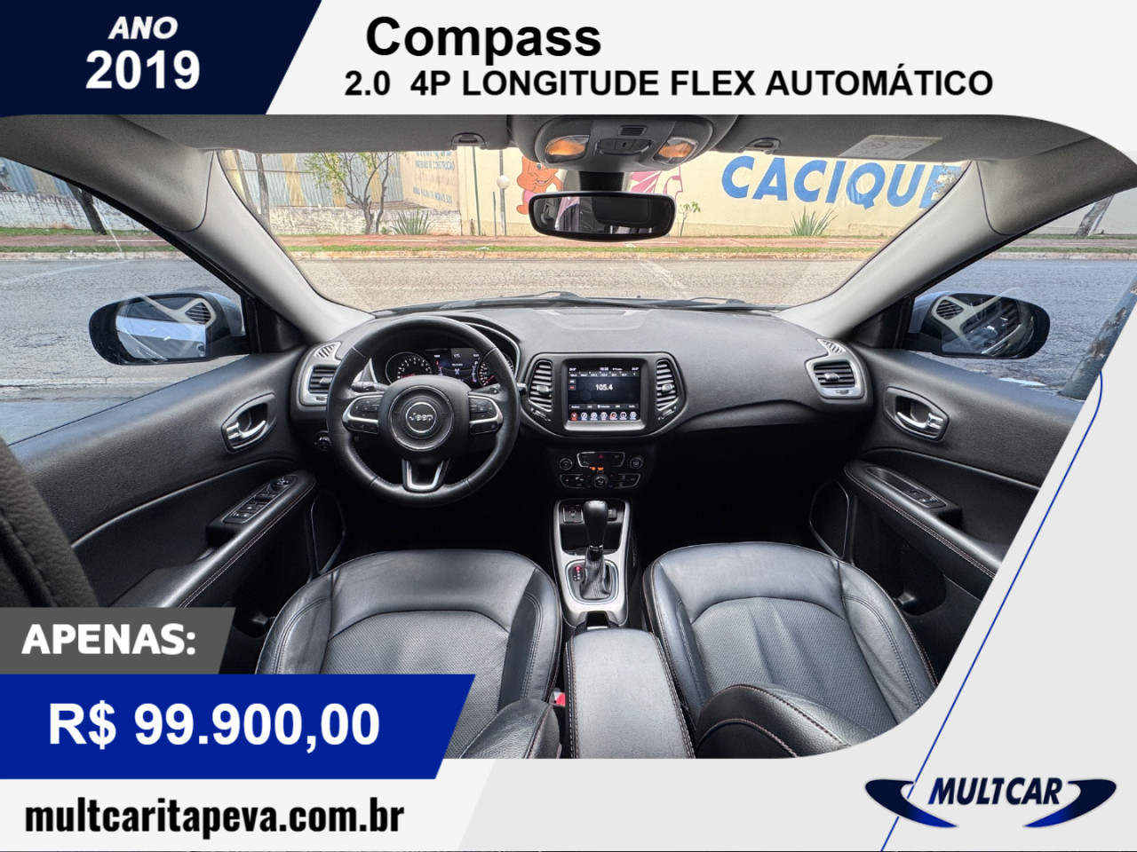 Compass 2.0 16V 4P LONGITUDE FLEX AUTOMÁTICO