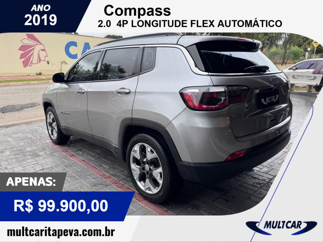 Compass 2.0 16V 4P LONGITUDE FLEX AUTOMÁTICO