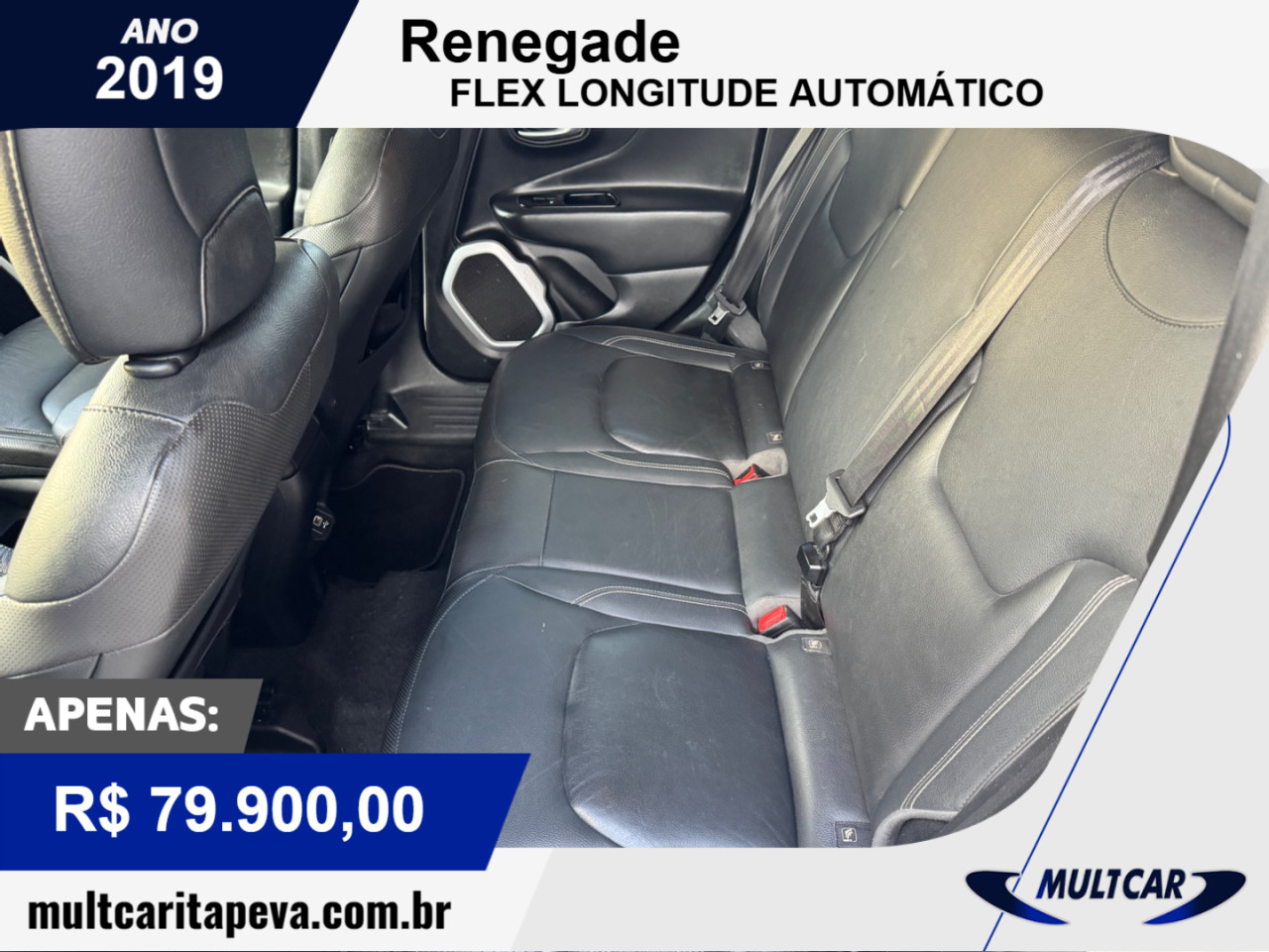 Renegade 1.8 16V 4P FLEX LONGITUDE AUTOMÁTICO
