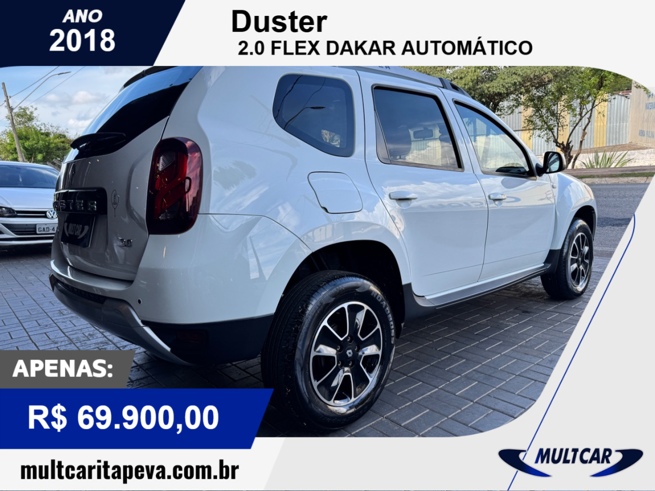 Duster 2.0 16V 4P FLEX DAKAR AUTOMÁTICO