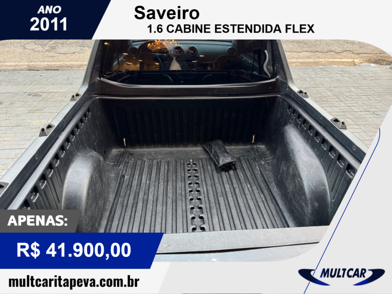 Saveiro 1.6 CABINE ESTENDIDA FLEX