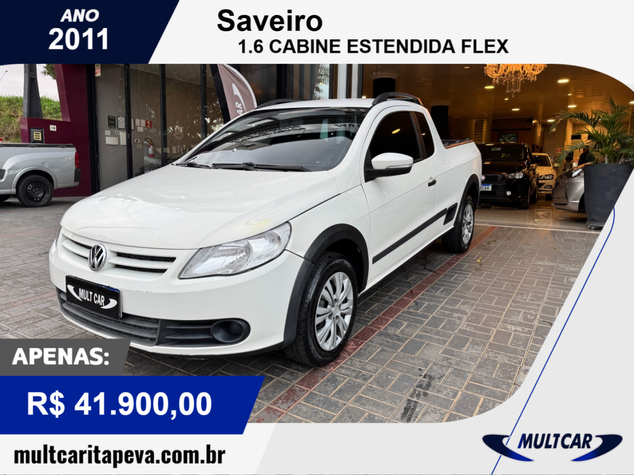 Saveiro 1.6 CABINE ESTENDIDA FLEX