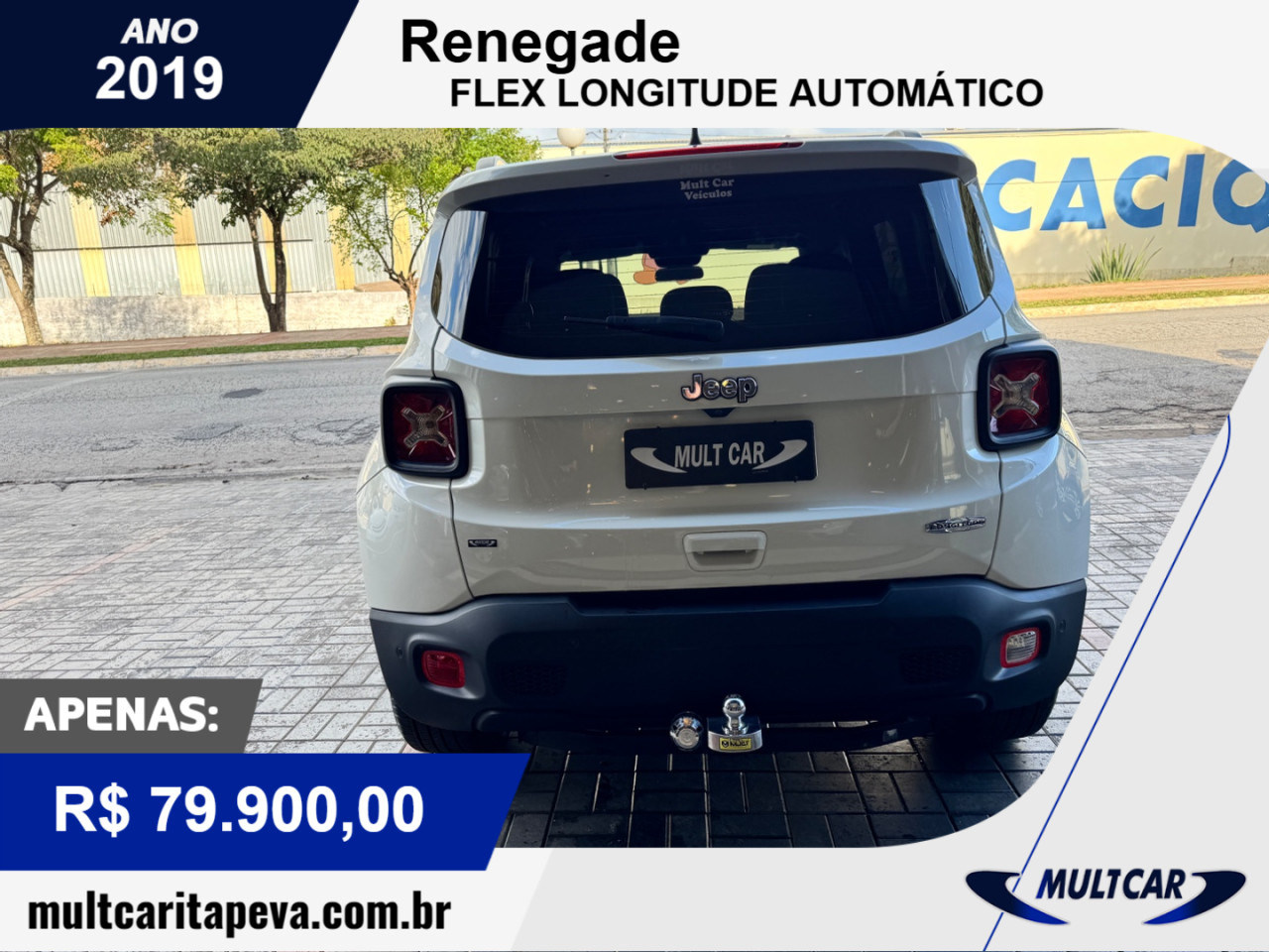 Renegade 1.8 16V 4P FLEX LONGITUDE AUTOMÁTICO