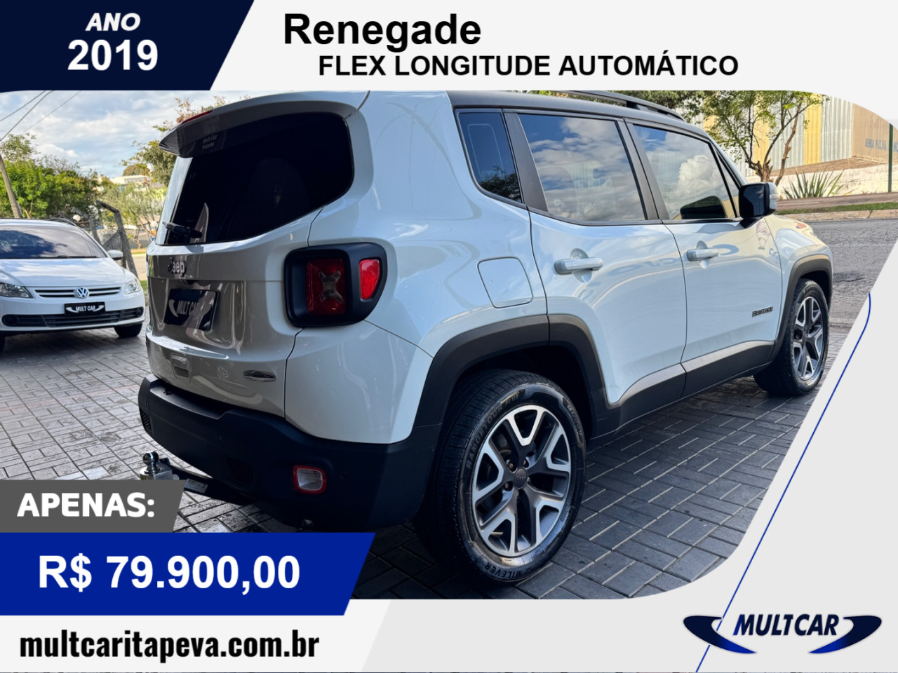 Renegade 1.8 16V 4P FLEX LONGITUDE AUTOMÁTICO