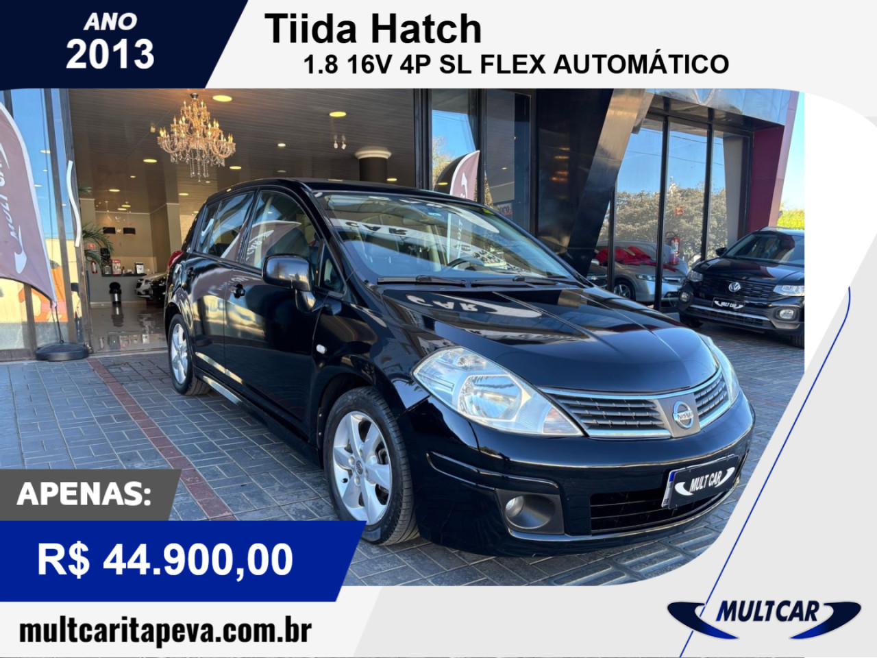 Tiida Hatch 1.8 16V 4P SL FLEX AUTOMÁTICO