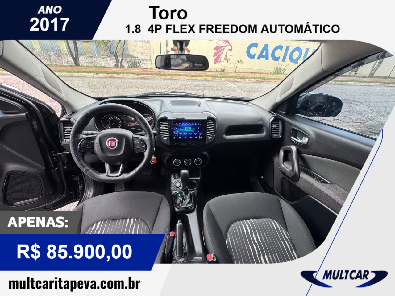 Toro 1.8 16V 4P FLEX FREEDOM AUTOMÁTICO
