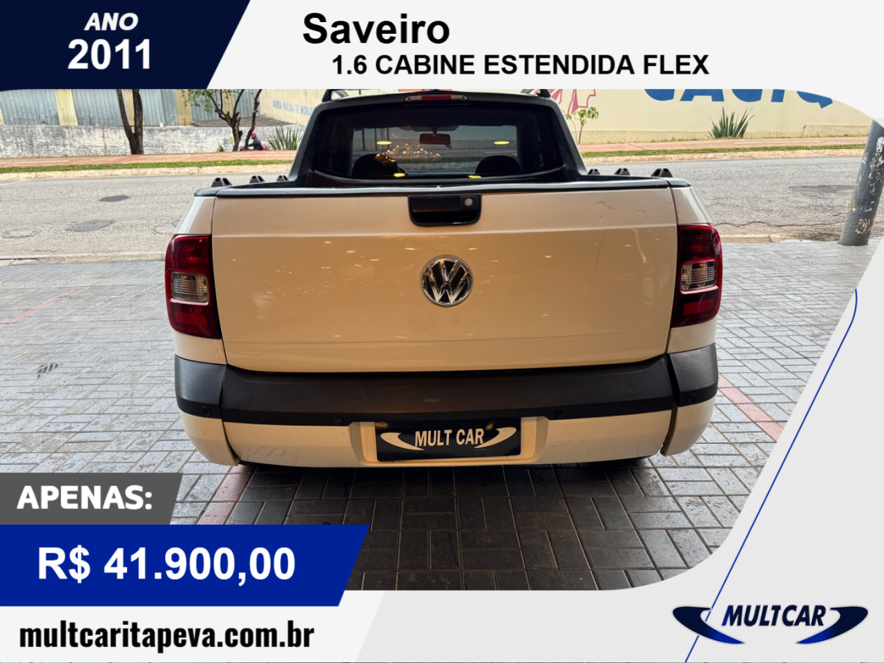 Saveiro 1.6 CABINE ESTENDIDA FLEX