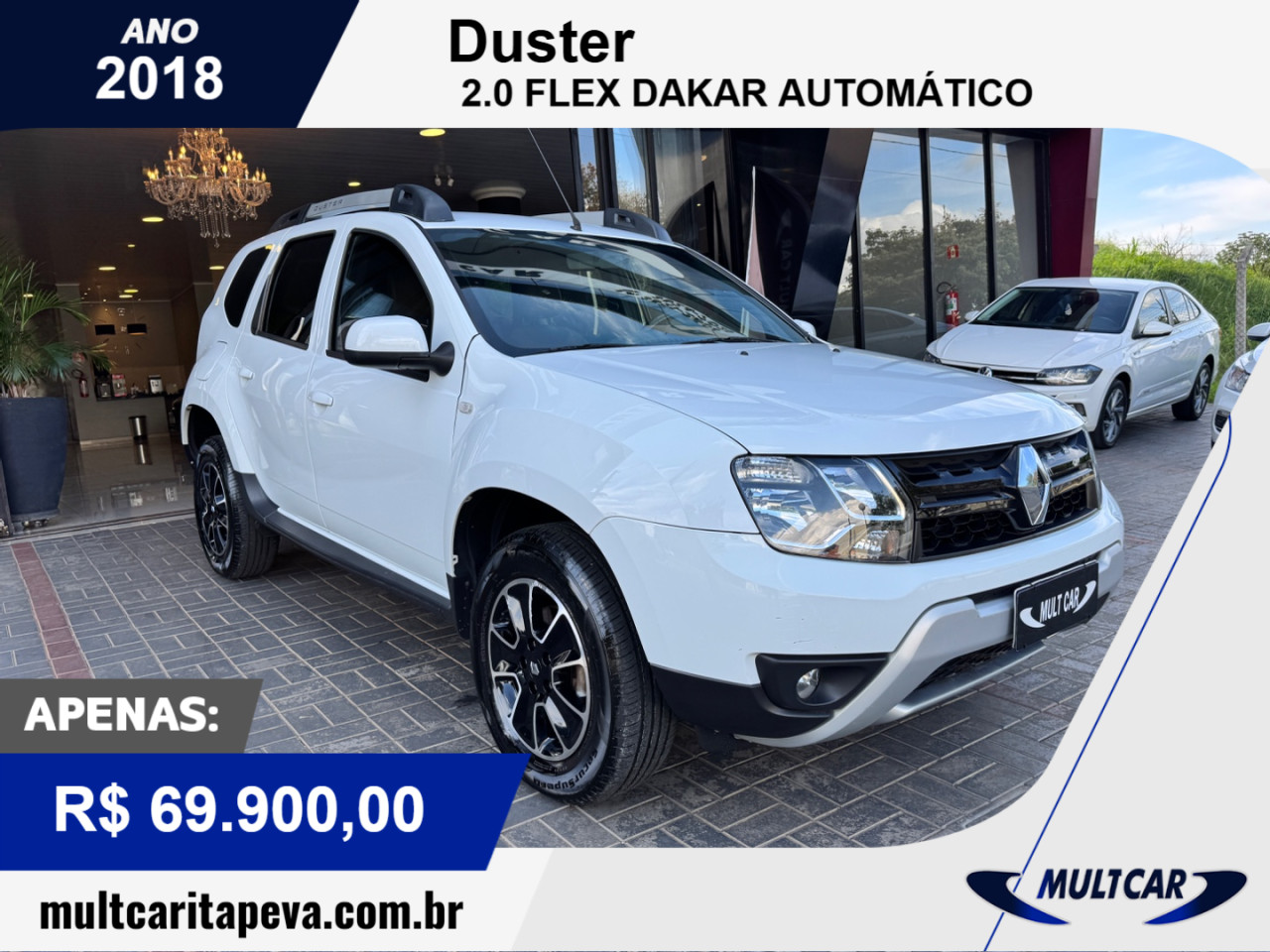 Duster 2.0 16V 4P FLEX DAKAR AUTOMÁTICO