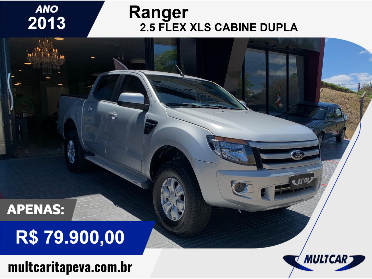 Ranger 2.5 16V FLEX XLS CABINE DUPLA