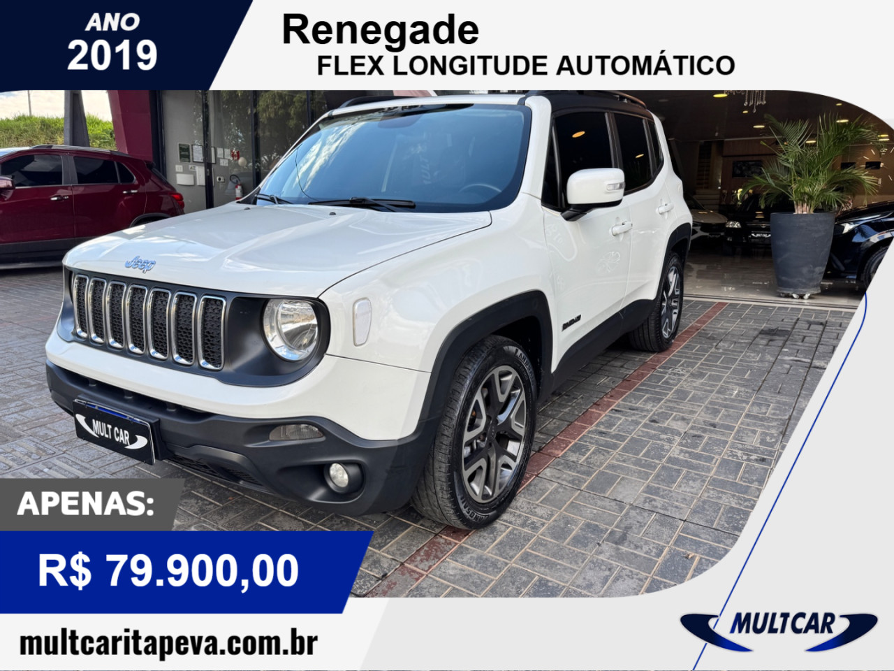 Renegade 1.8 16V 4P FLEX LONGITUDE AUTOMÁTICO