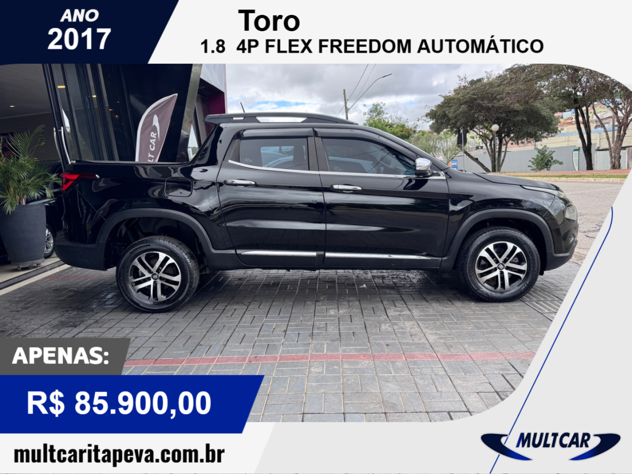 Toro 1.8 16V 4P FLEX FREEDOM AUTOMÁTICO