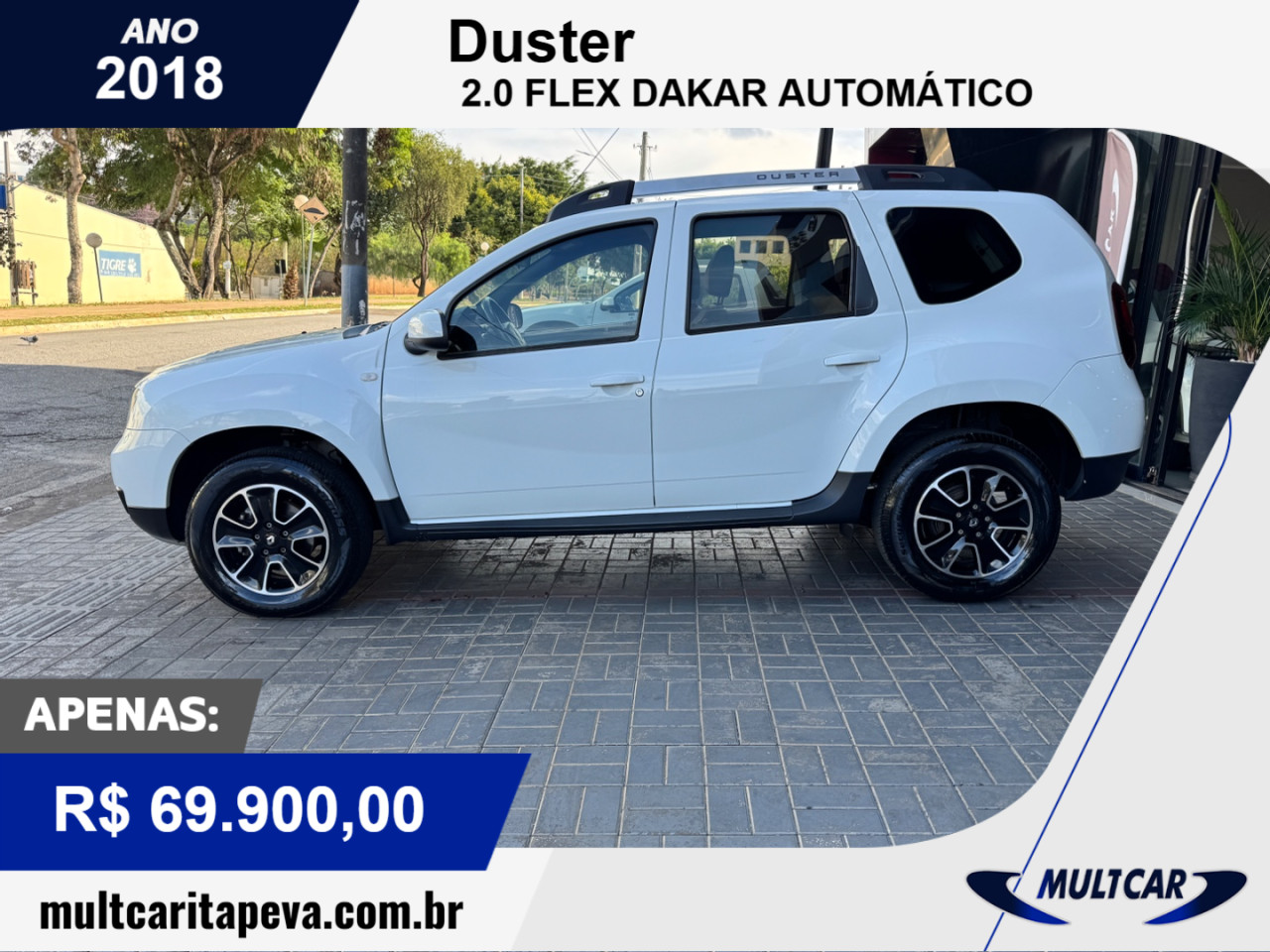 Duster 2.0 16V 4P FLEX DAKAR AUTOMÁTICO