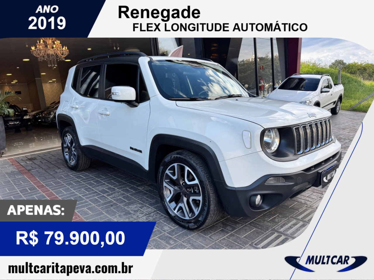 Renegade 1.8 16V 4P FLEX LONGITUDE AUTOMÁTICO