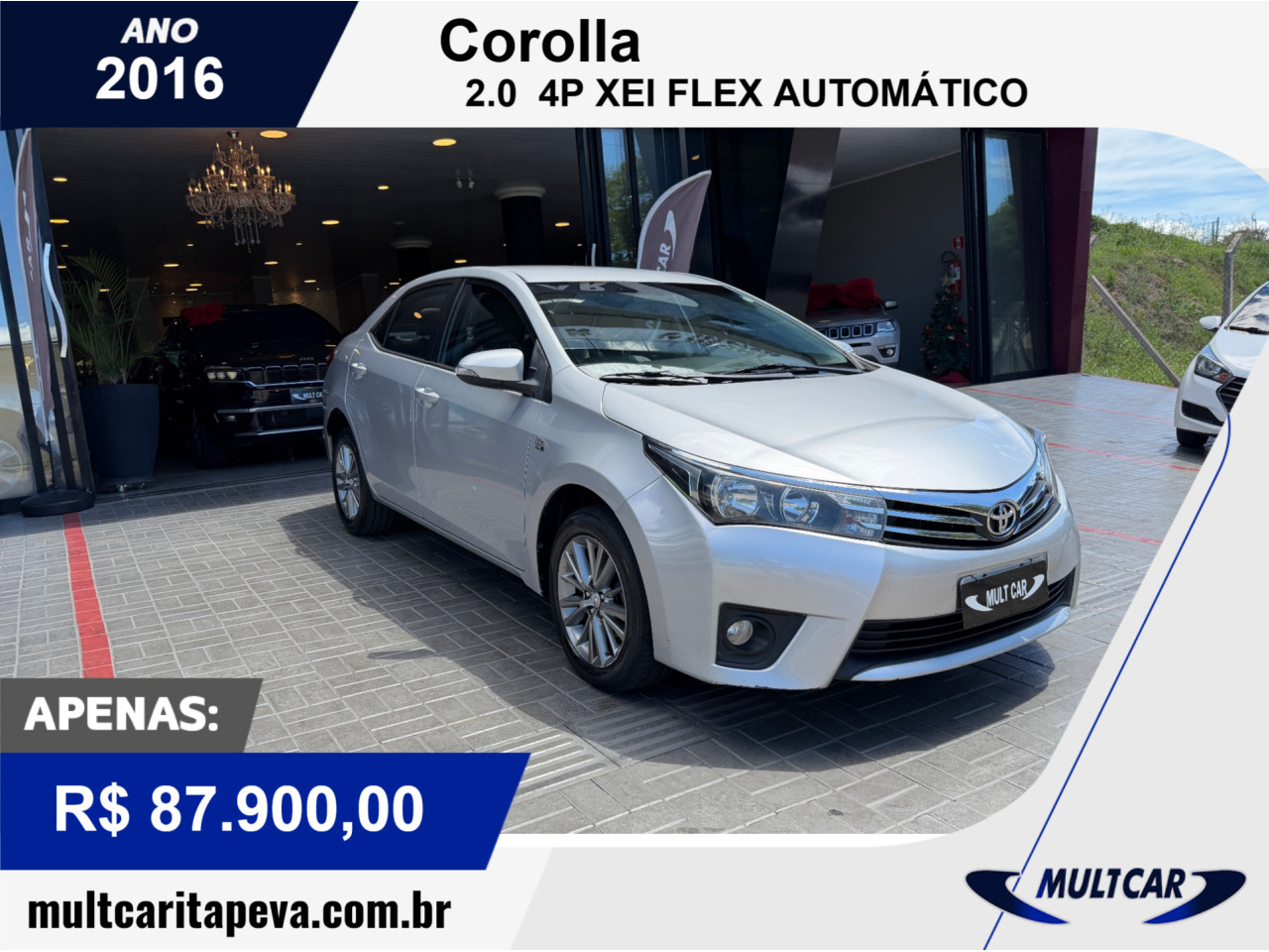 Corolla 2.0 16V 4P XEI FLEX AUTOMÁTICO