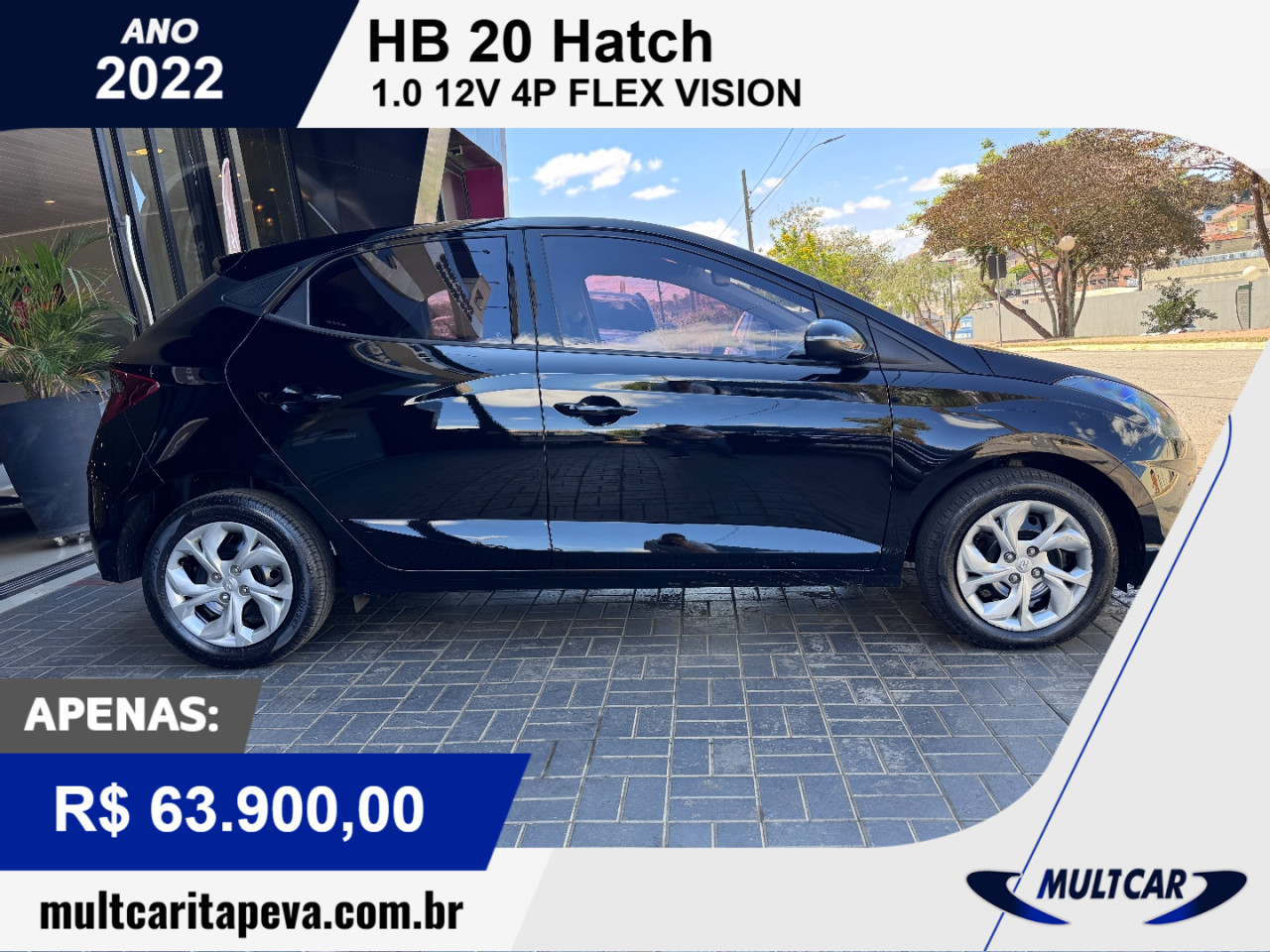 HB 20 Hatch 1.0 12V 4P FLEX VISION