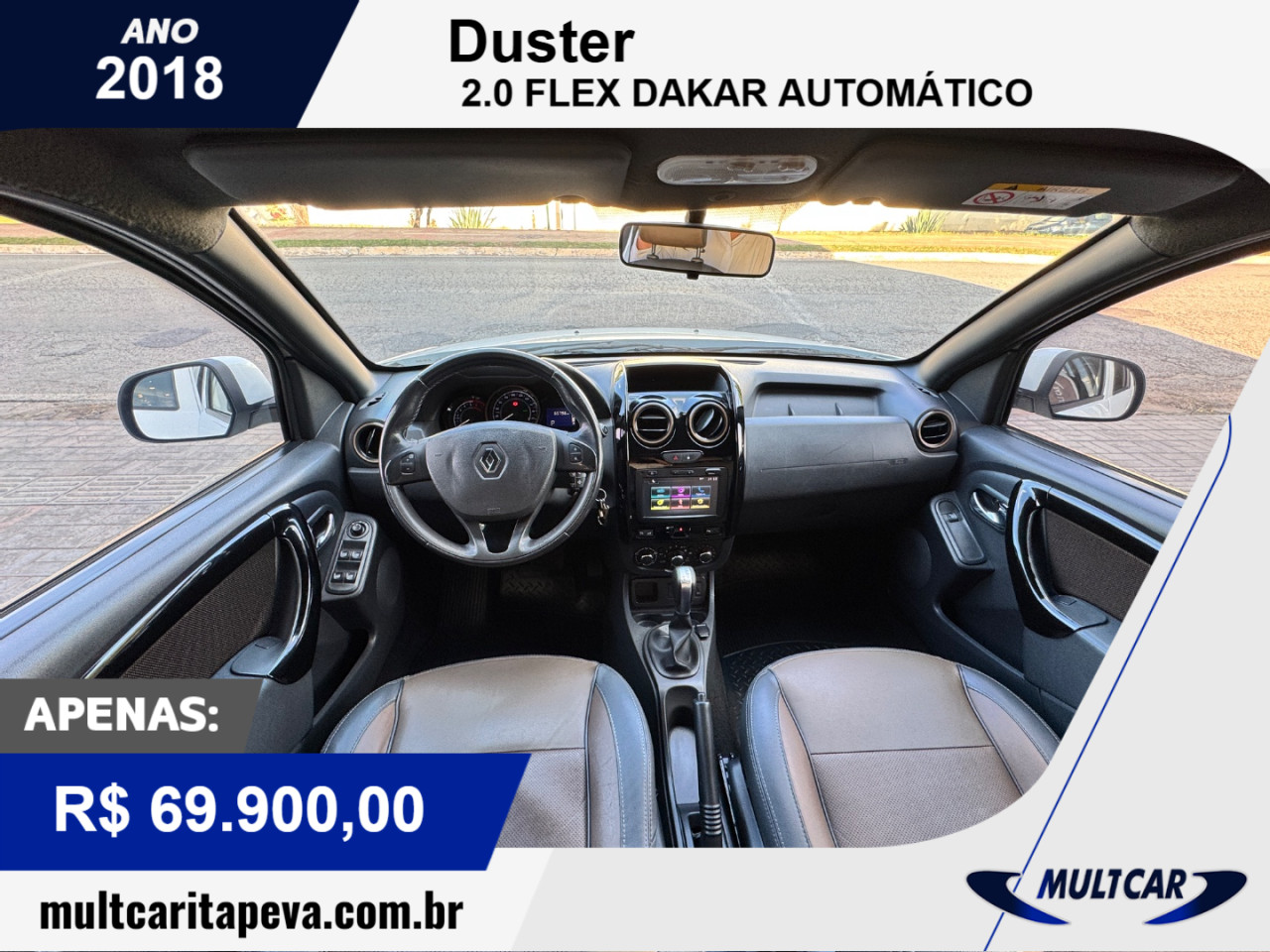 Duster 2.0 16V 4P FLEX DAKAR AUTOMÁTICO