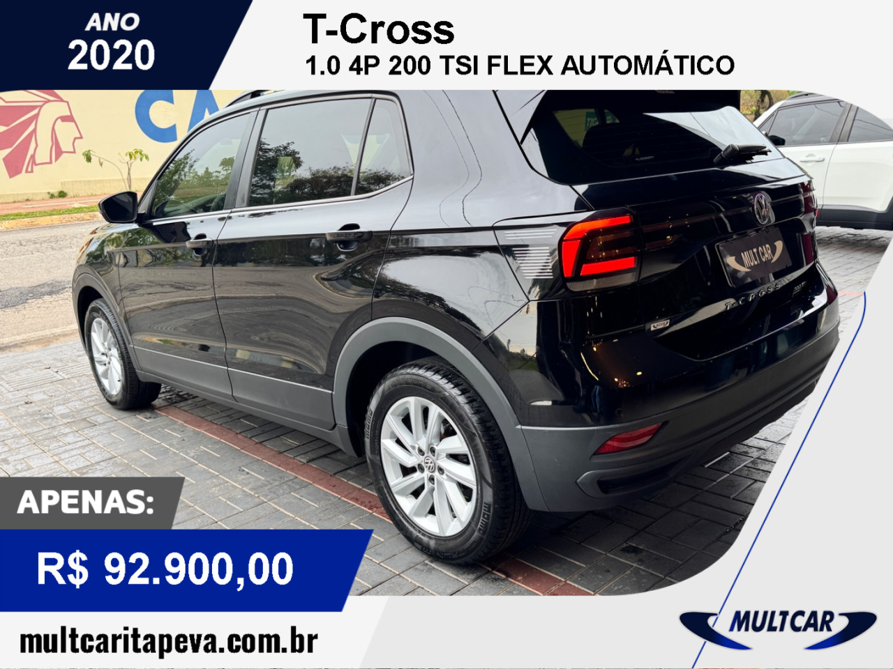 T-Cross 1.0 4P 200 TSI FLEX AUTOMÁTICO