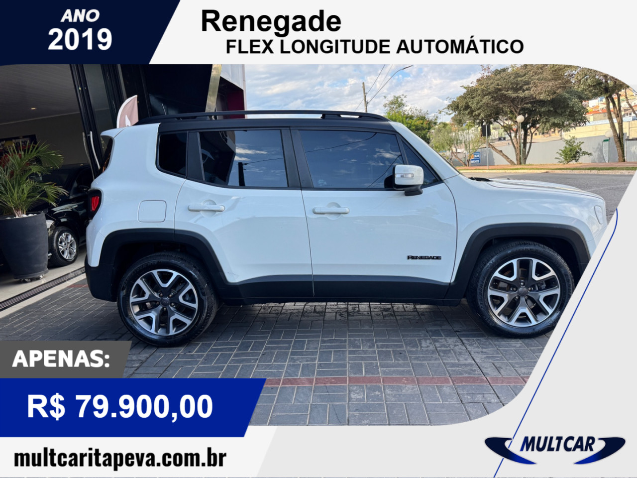Renegade 1.8 16V 4P FLEX LONGITUDE AUTOMÁTICO
