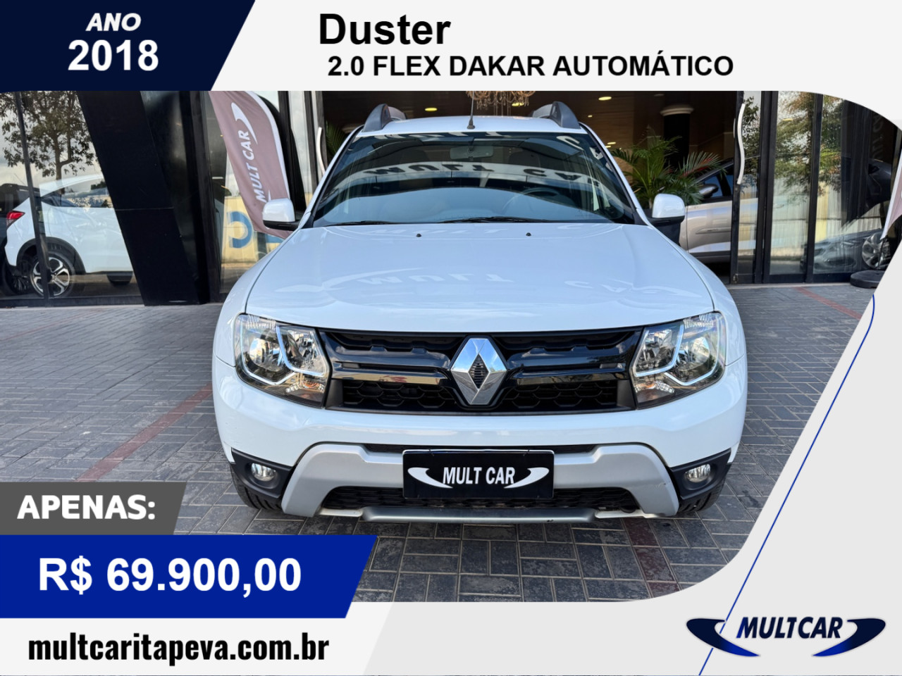 Duster 2.0 16V 4P FLEX DAKAR AUTOMÁTICO