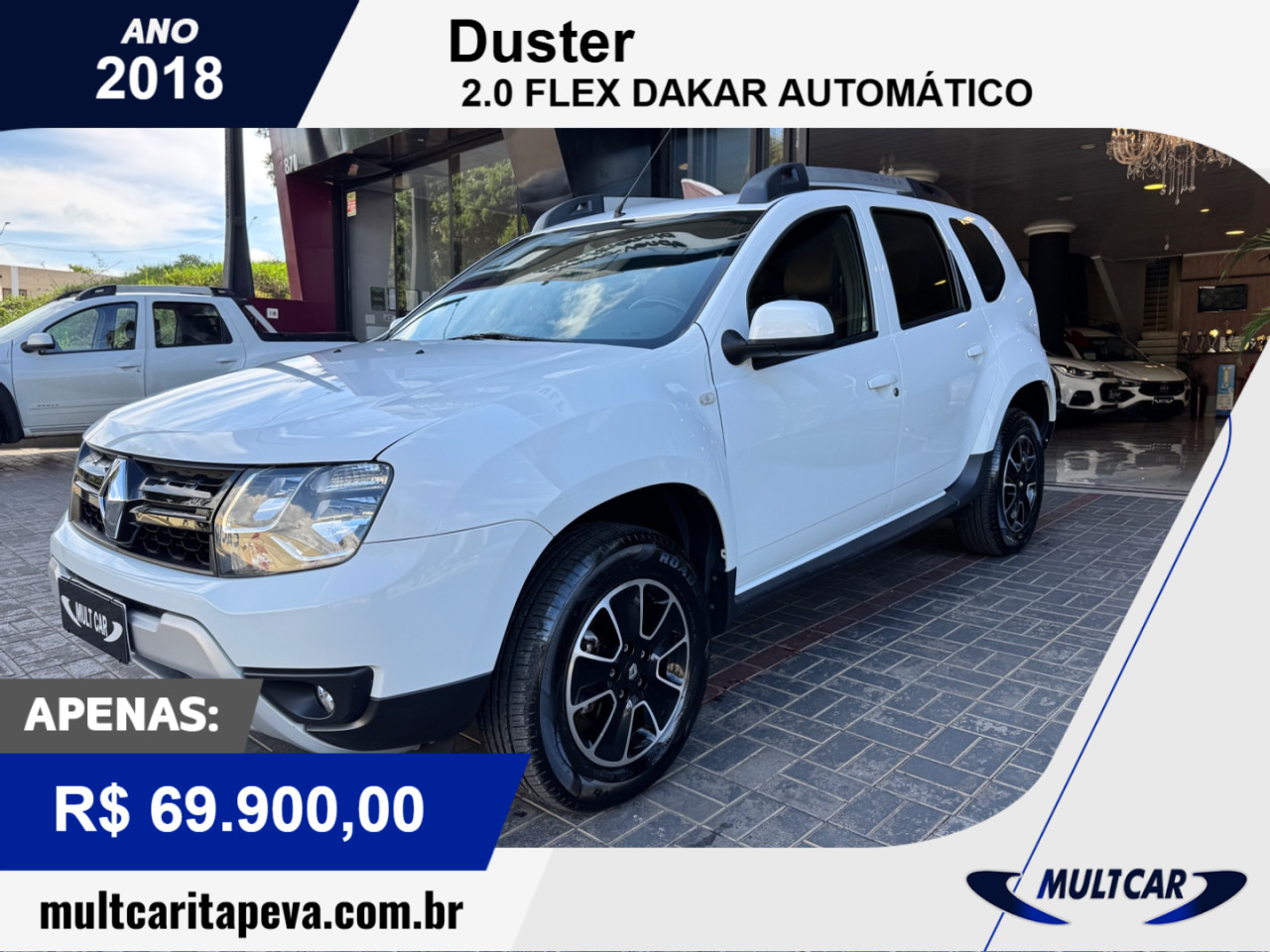 Duster 2.0 16V 4P FLEX DAKAR AUTOMÁTICO
