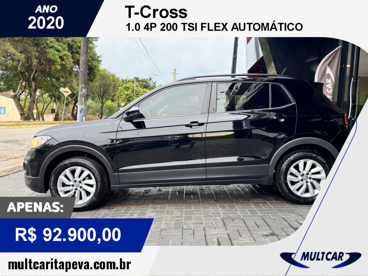 T-Cross 1.0 4P 200 TSI FLEX AUTOMÁTICO