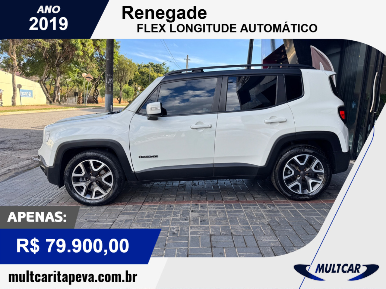 Renegade 1.8 16V 4P FLEX LONGITUDE AUTOMÁTICO