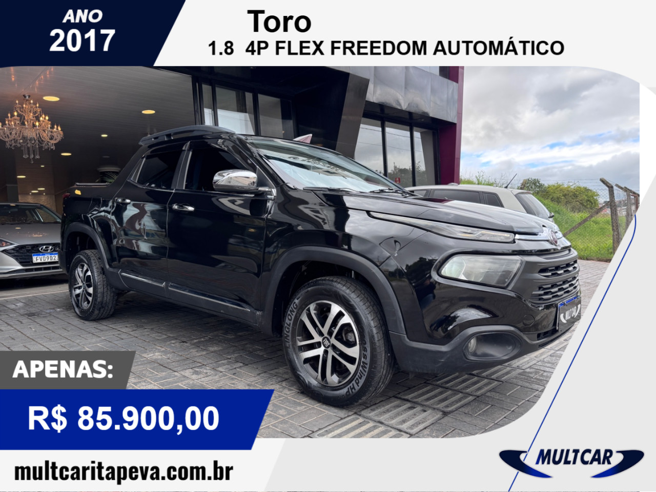 Toro 1.8 16V 4P FLEX FREEDOM AUTOMÁTICO