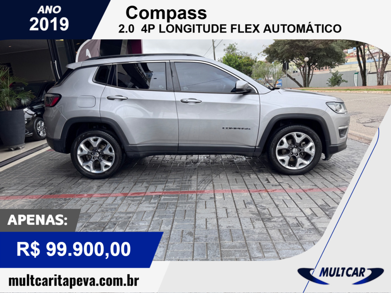 Compass 2.0 16V 4P LONGITUDE FLEX AUTOMÁTICO