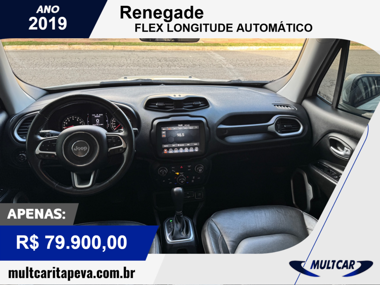 Renegade 1.8 16V 4P FLEX LONGITUDE AUTOMÁTICO
