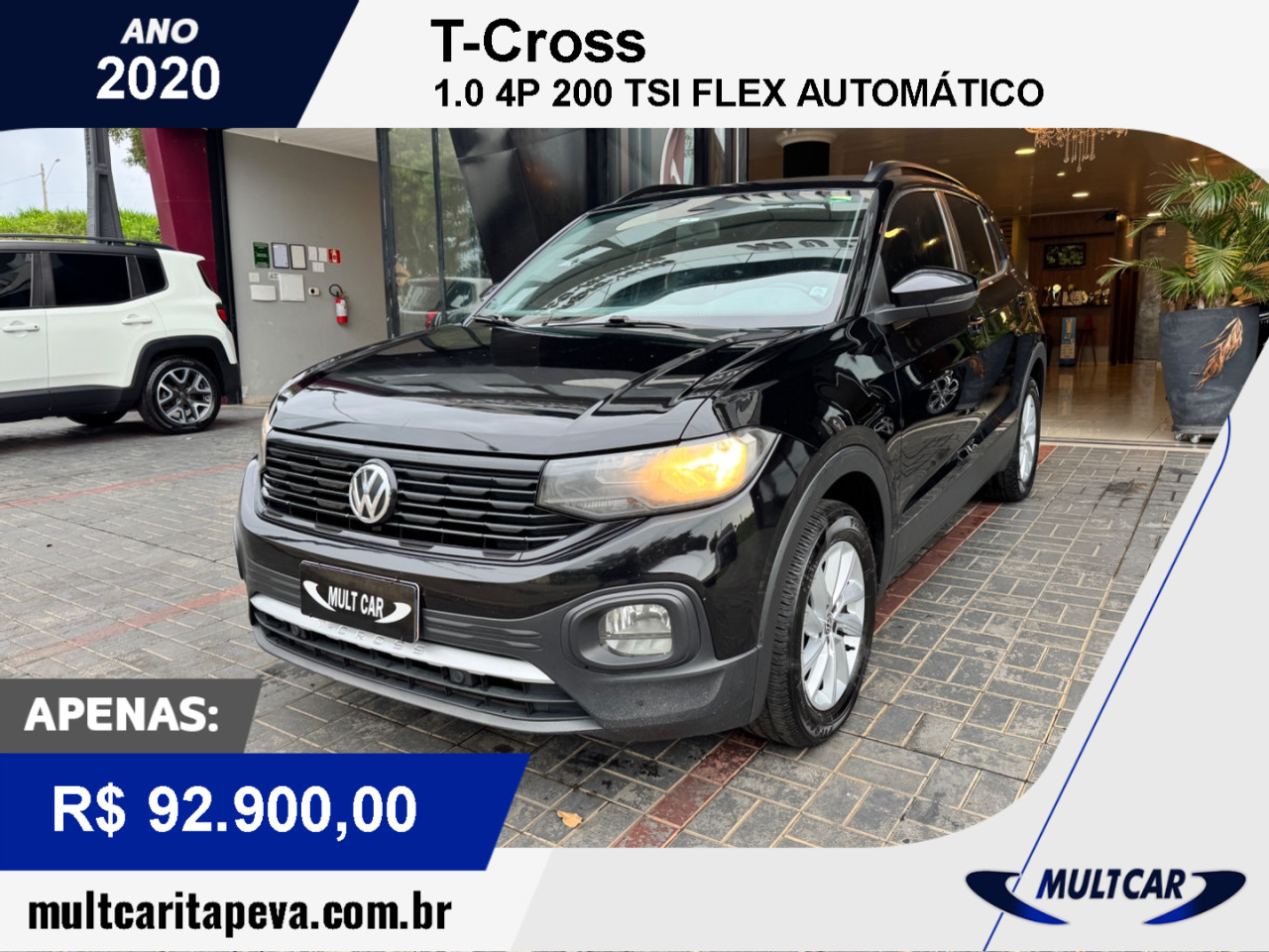 T-Cross 1.0 4P 200 TSI FLEX AUTOMÁTICO