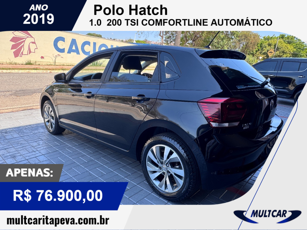 Polo Hatch 1.0 12V 4P 200 TSI  COMFORTLINE AUTOMÁTICO