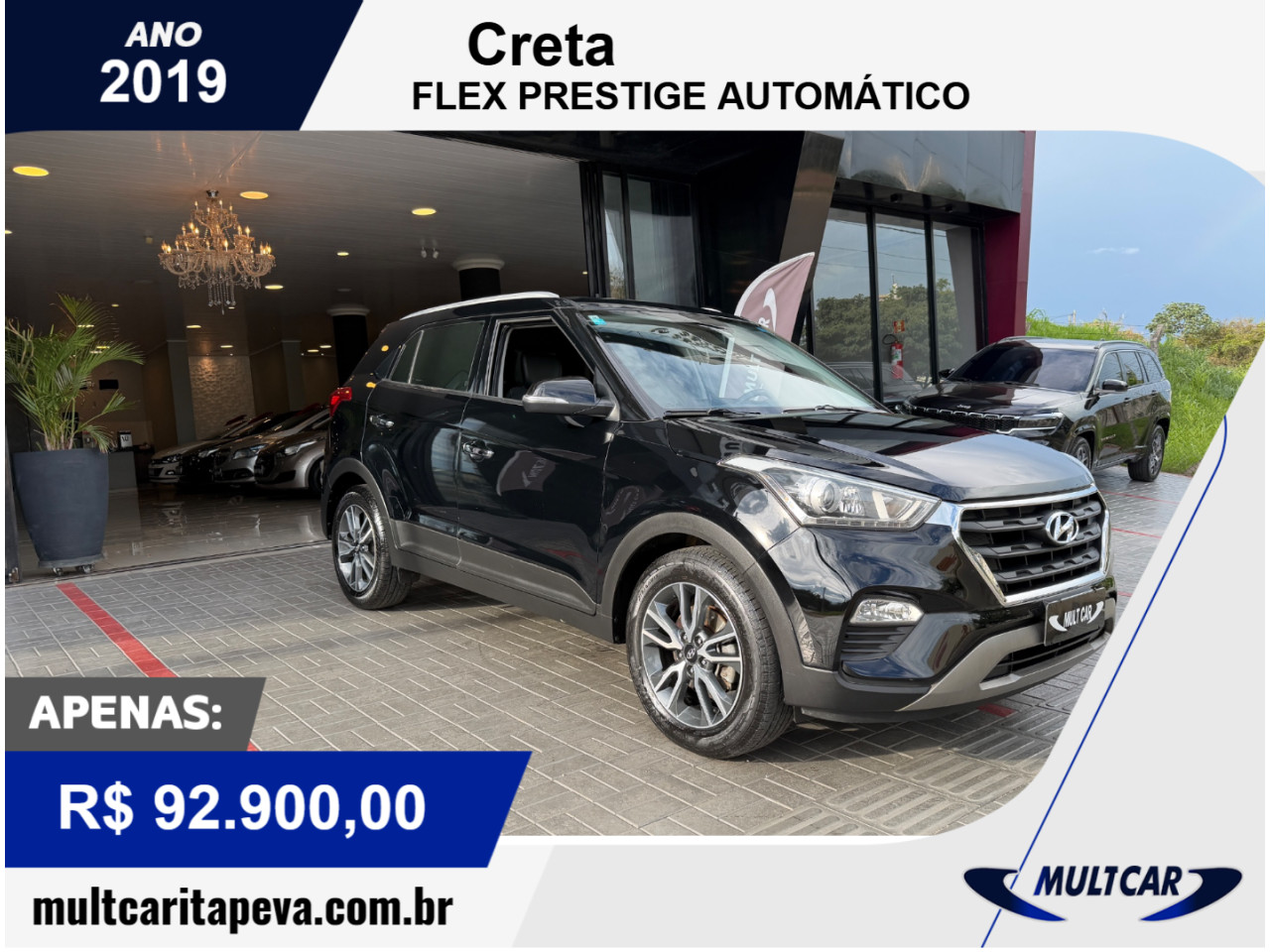 Creta 2.0 16V 4P FLEX PRESTIGE AUTOMÁTICO