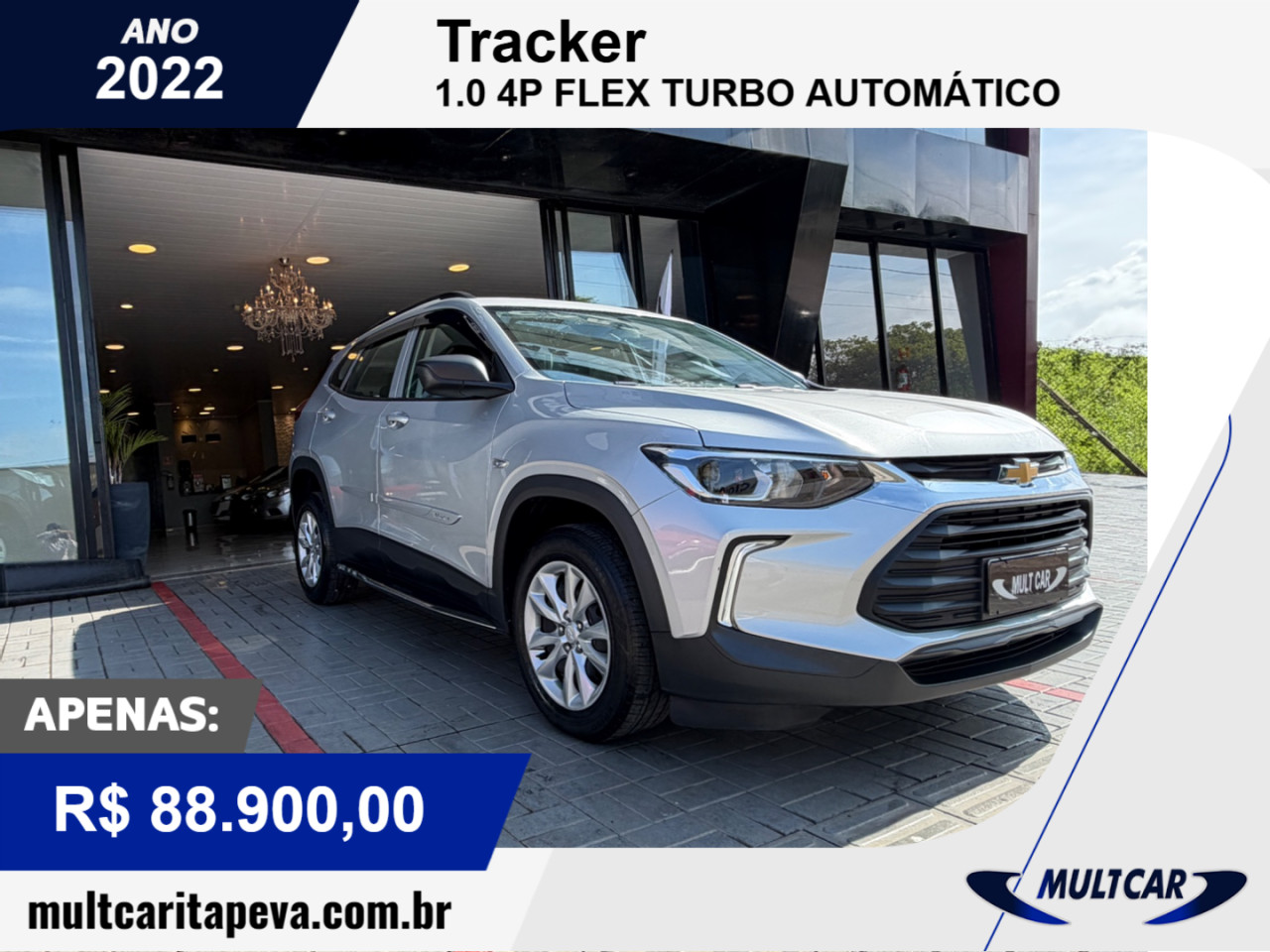 Tracker 1.0 4P FLEX TURBO AUTOMÁTICO