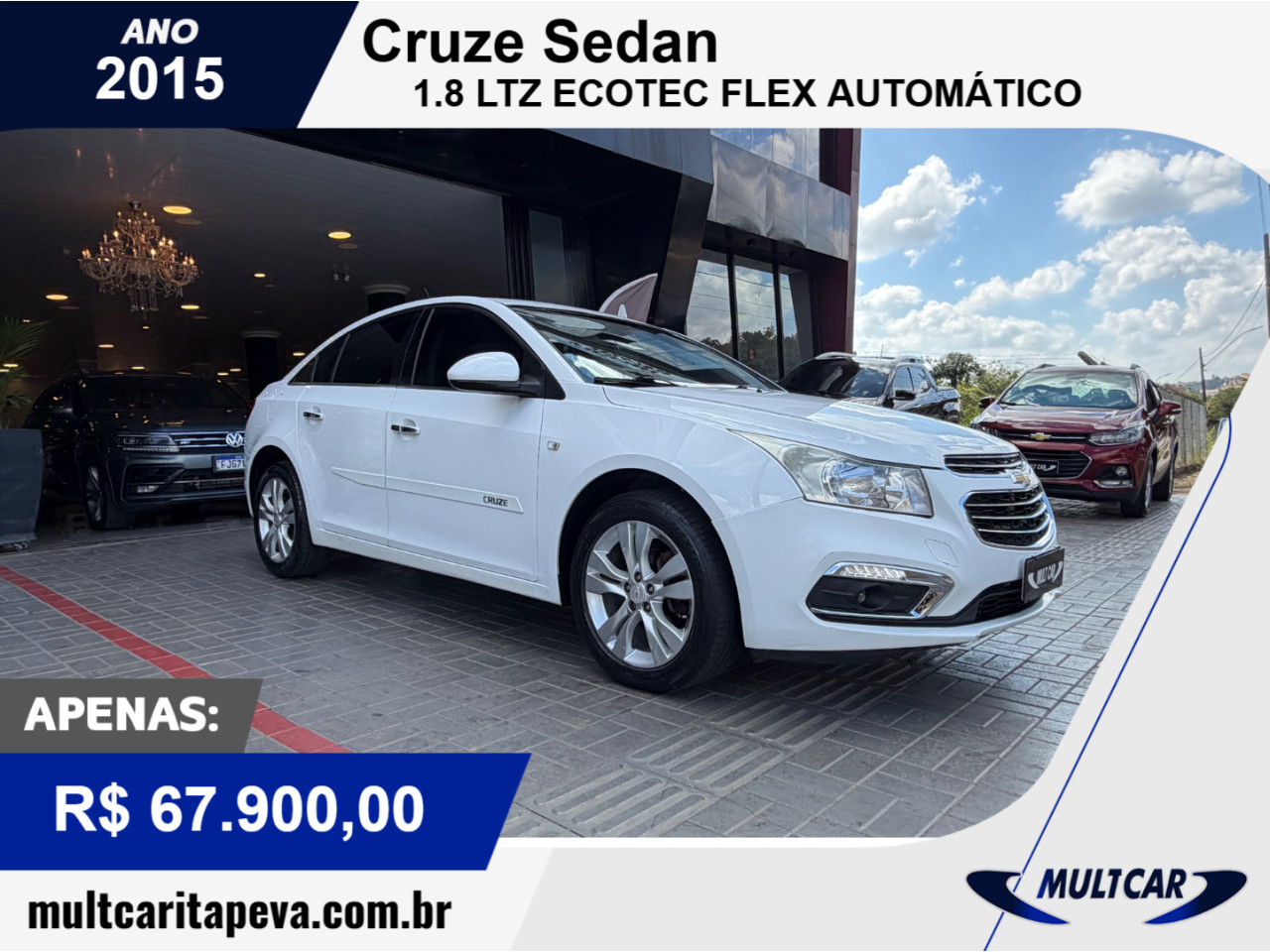 CHEVROLET Cruze Sedan 1.8 16V 4P LTZ ECOTEC FLEX AUTOMÁTICO