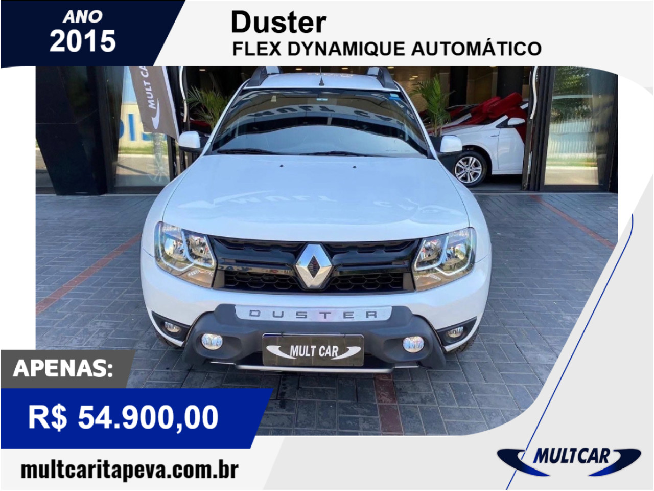 Duster 2.0 16V 4P FLEX DYNAMIQUE AUTOMÁTICO